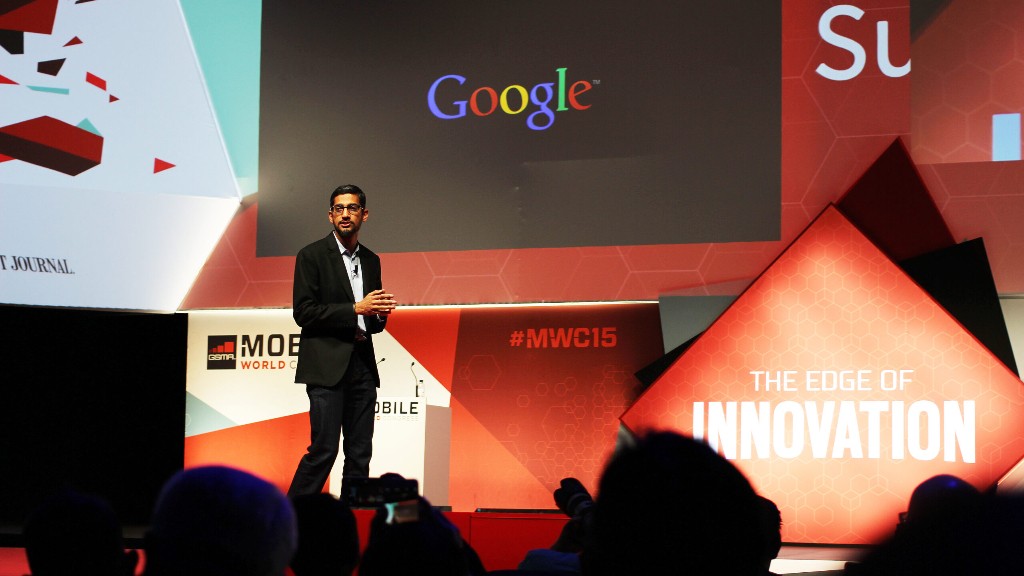 What does sundar pichai do with his salary?